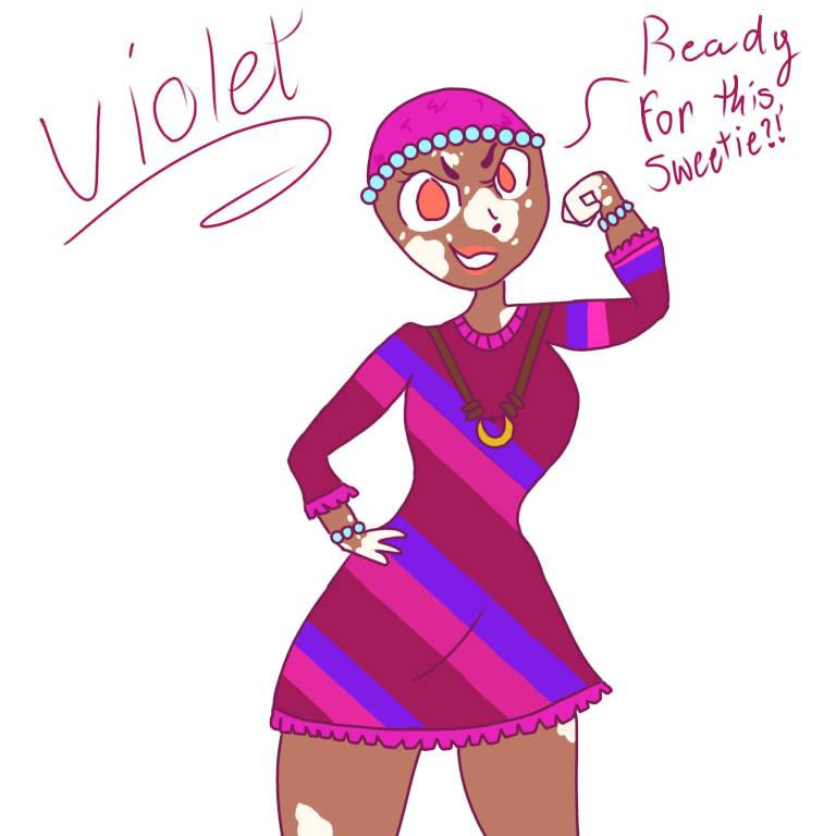 ACNH VIOLET as a human! by hellokitty626 on DeviantArt
