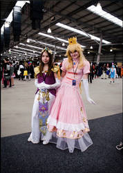 manifest 2012 Princess Zelda and Princess Peach.