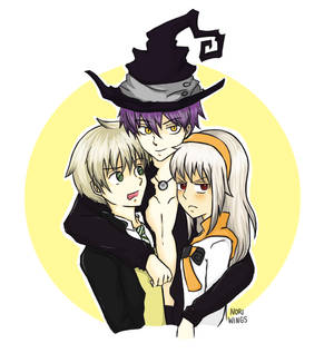 Genderbend! Maka, Soul And Blair