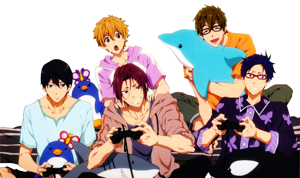 Free! Anime Render by Dhaliixa1D on DeviantArt
