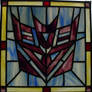 Decepticon Staine Glass