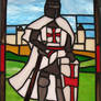 Templar Knight Stained Glass