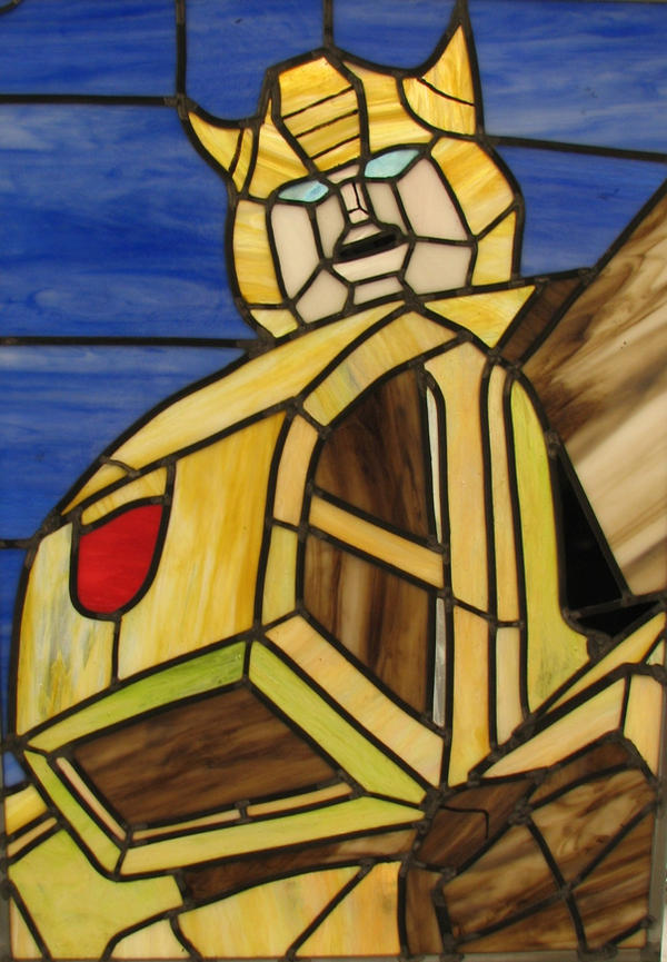 Bumblebee Stained Glass