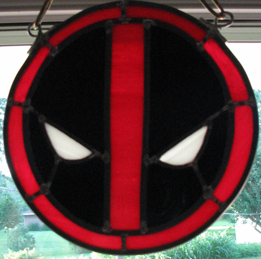 Deadpool Logo Stained Glass by AutobotWonko on DeviantArt