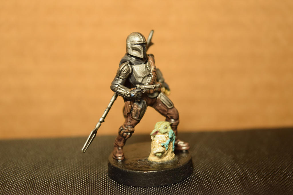 Star Wars Legion Mando and Baby Yoda Side by AutobotWonko on DeviantArt