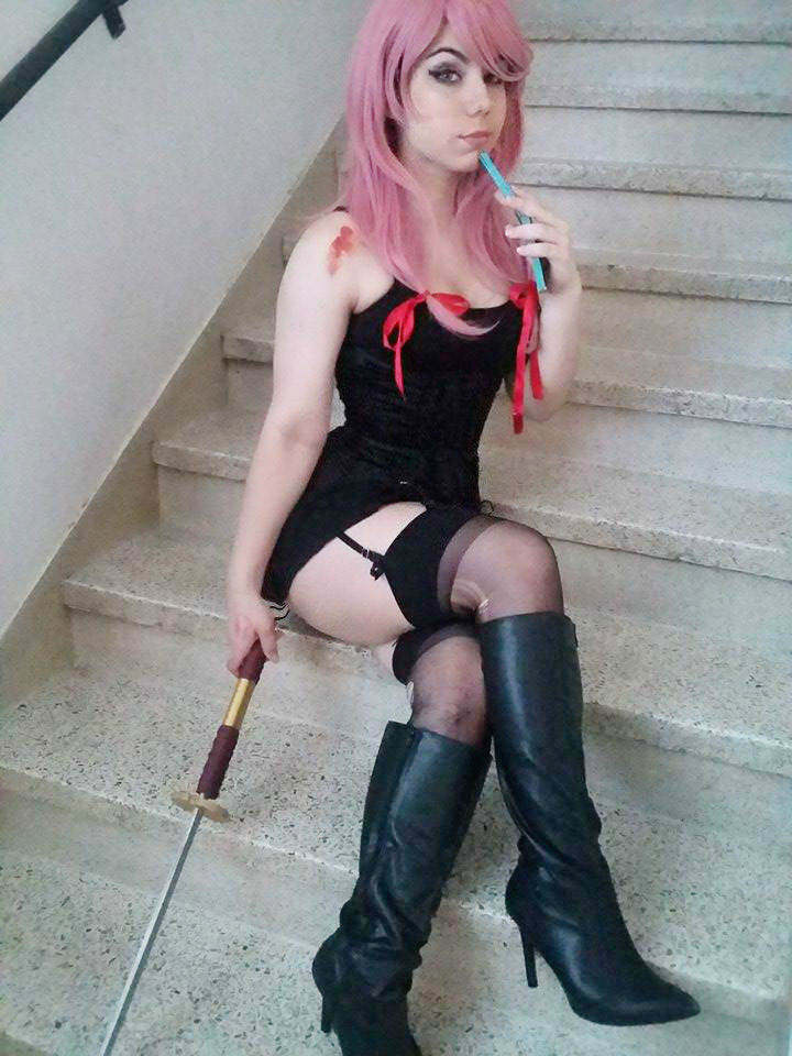 Mirai Nikki-Yuno Gasai Cosplay