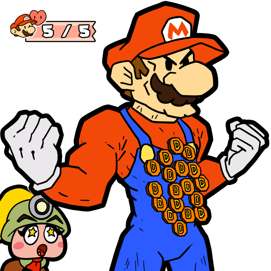 Danger Mario by AraneidaeArt on DeviantArt