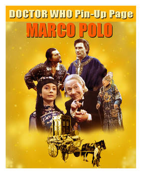 Doctor Who Pin Up Page Marco Polo