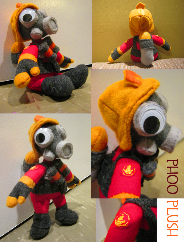 Team Fortress 2 Pyro plushie