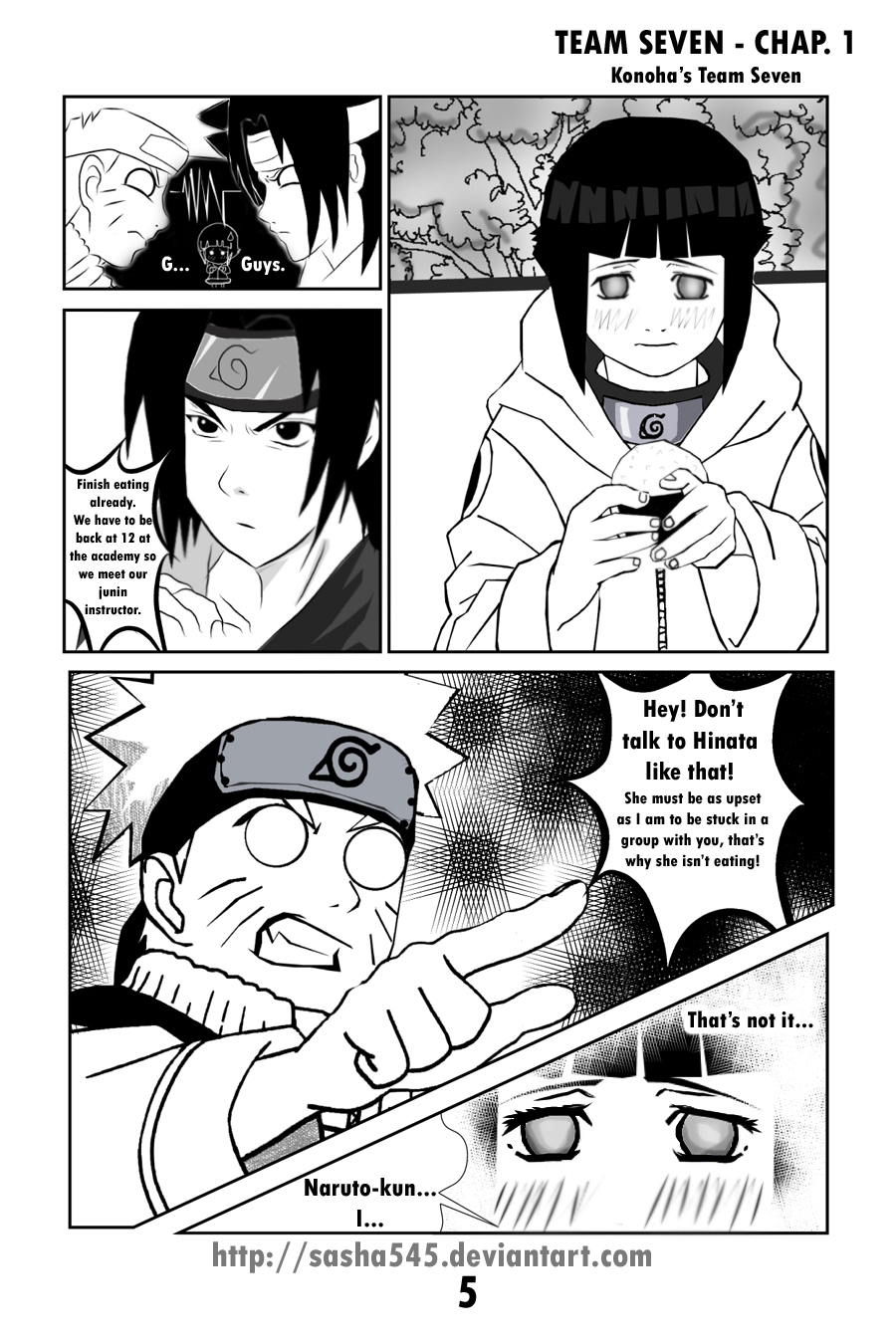 Doujinshi Team Seven Cap 1 page 5