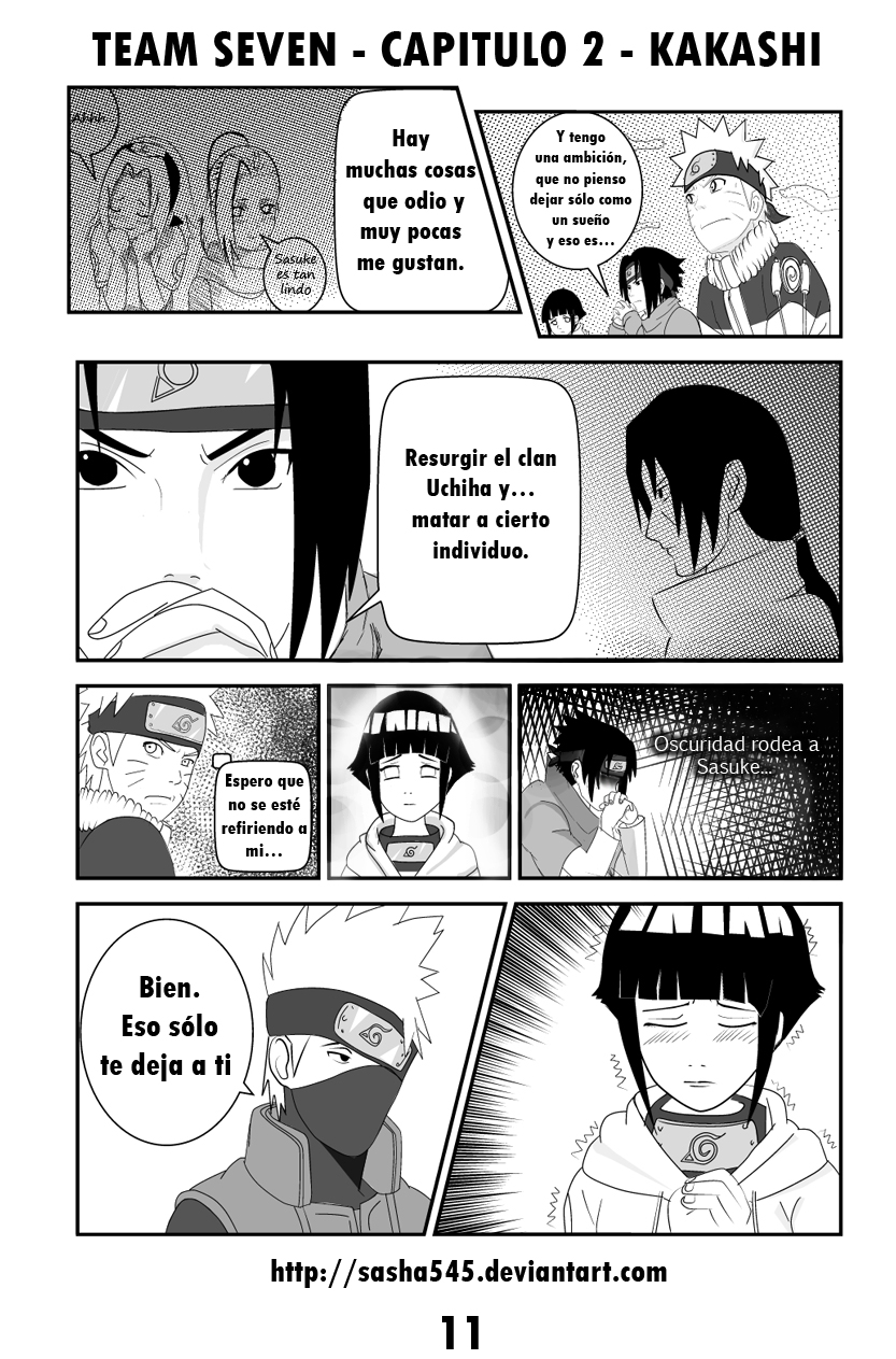 Doujinshi Naruto. Team Seven. Cap 2 Pagina 11