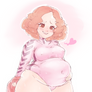 Haru being fat and frisky in a WETSUIT