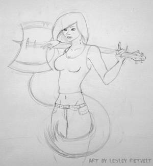 Marceline - Adventure Time - sketch