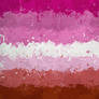 Lesbian Flag Wallpaper - Grungy Splatter