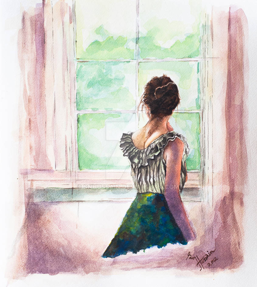 A look outside the window by Snhussain on DeviantArt
