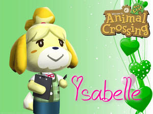 Animal Crossing New Leaf Wallpaper: Isabelle