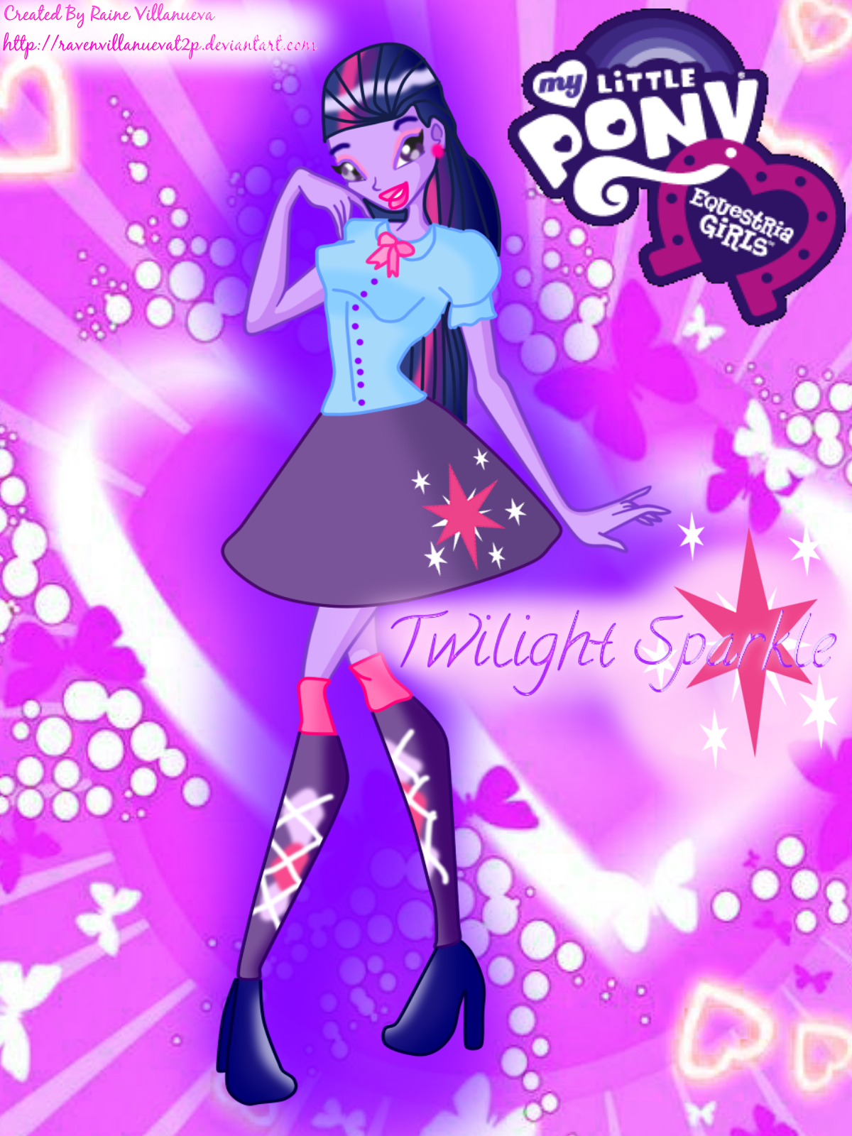 My Little Pony Equestria Girls Twilight Sparkle by RavenVillanuevaT2P on DeviantArt