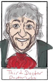 #sixfanarts - The Third Doctor