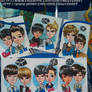 EXO Caricatures at Disneyland