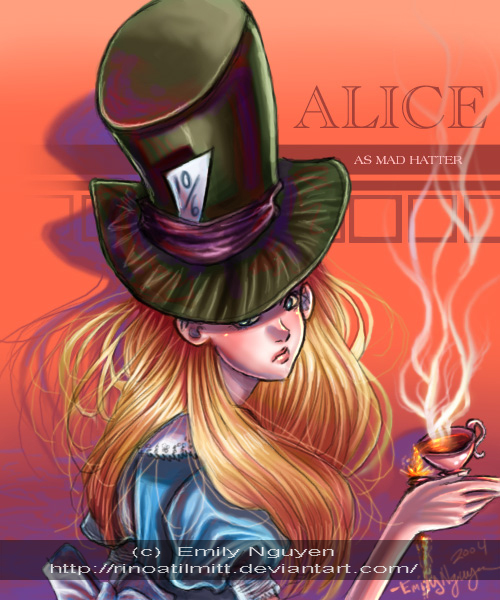 Alice as Madhatter