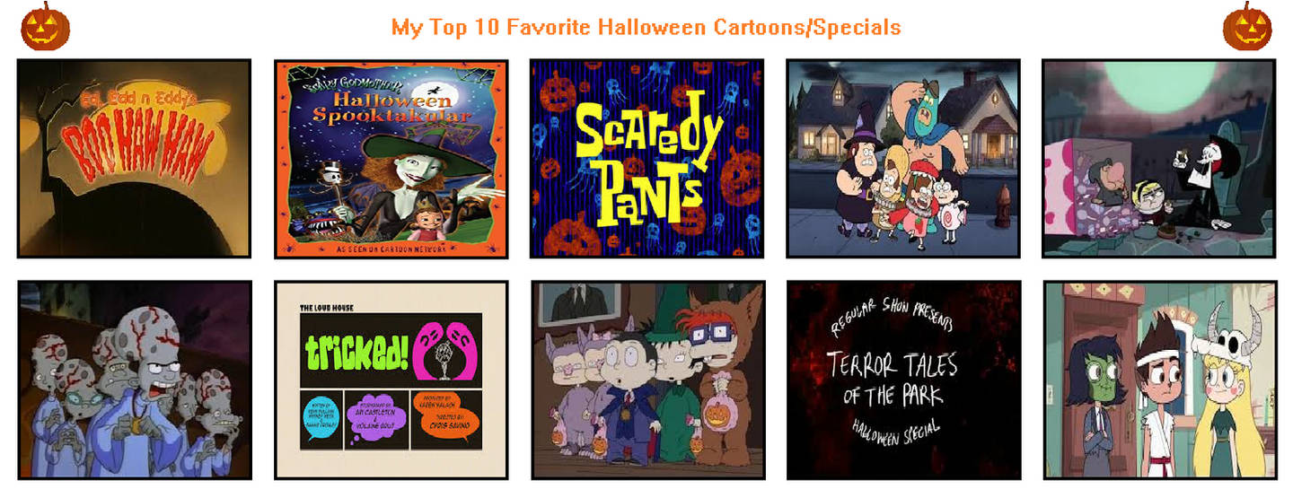 My Top 10 Favorite Halloween Cartoons/Specials by ARTZUME on DeviantArt