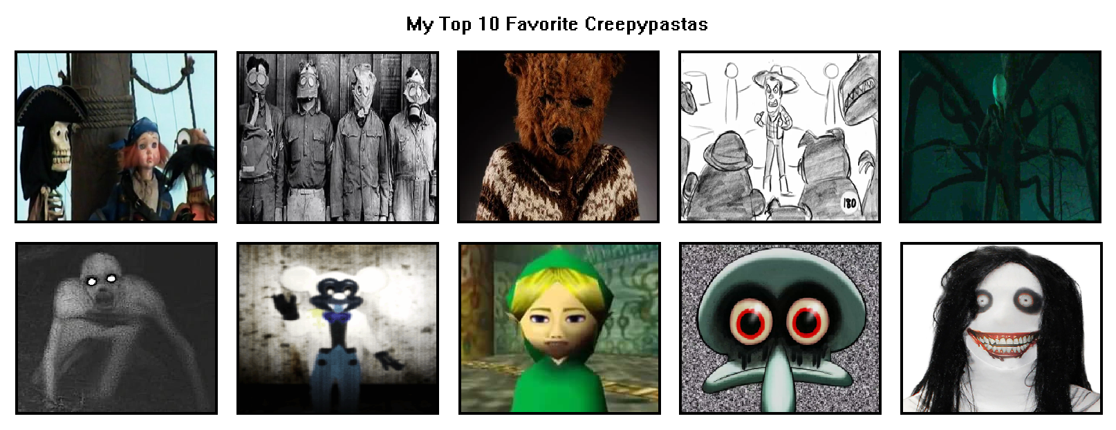 Creepypasta-FR DeviantArt Favourites