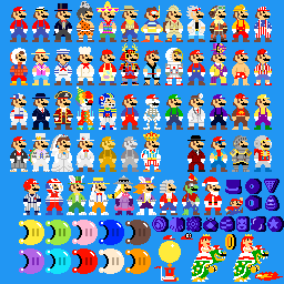 Almost)Every 8-bit Mario Odyssey Sprite by DevviantArt64 on DeviantArt