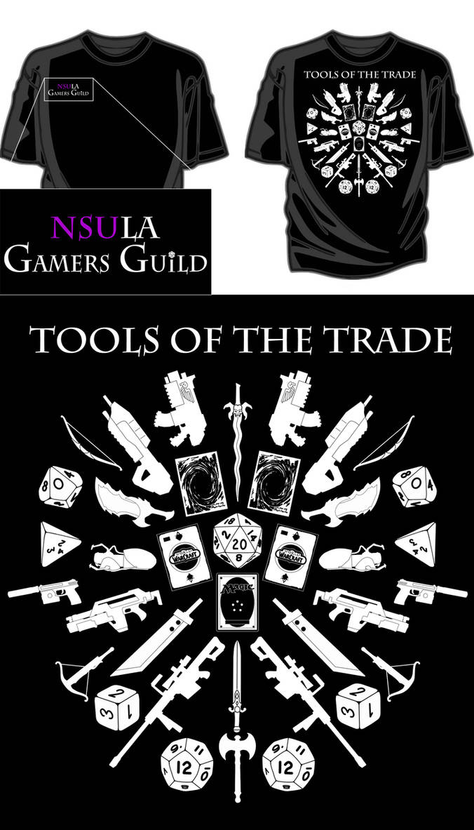 Gamer's Guild Shirt Design