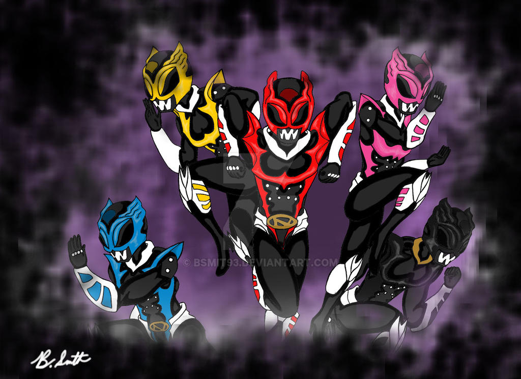Psycho Rangers: The Coolest Evil Power Rangers by bsmit93 on DeviantArt