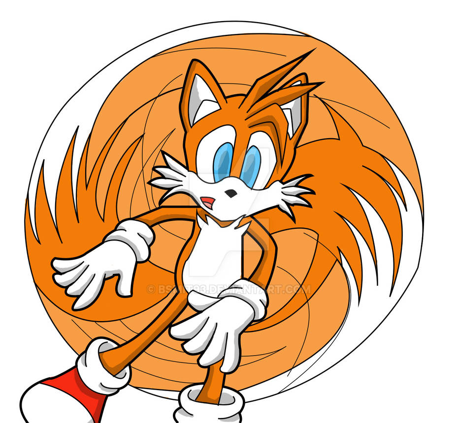 Tails Flying by bsmit93 on DeviantArt