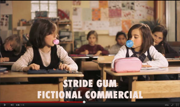 Stride Gum Commercial