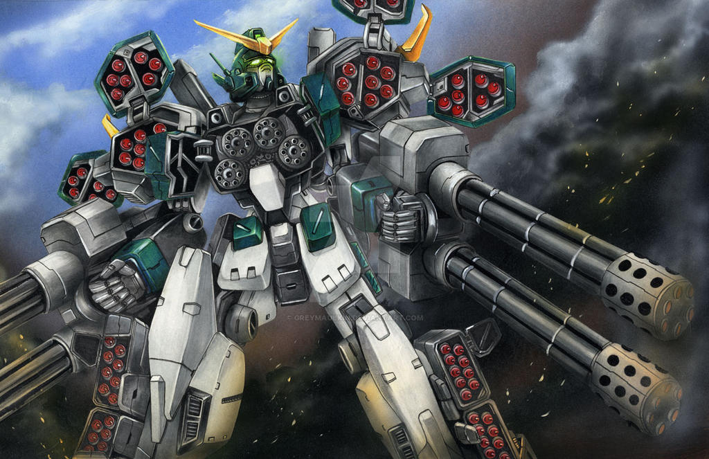 Gundam Wing: Endless Waltz - Gundam Heavyarms Custom - wide 2