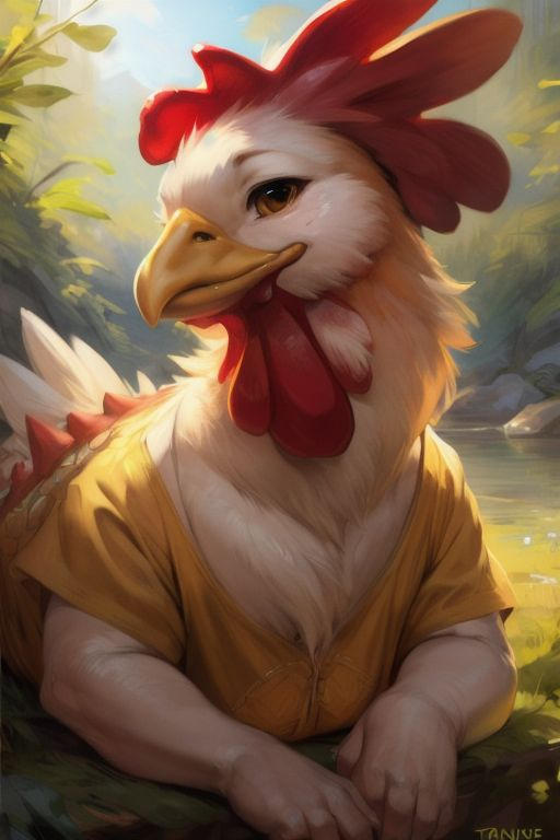 Chicken Deviantart Chicken Relaxing by dinosaurwarlord199x on DeviantArt
