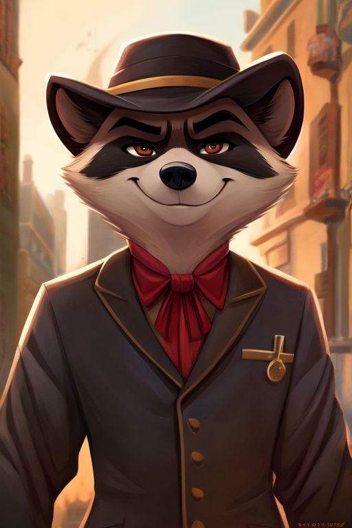 Raccoon Secret Agent by dinosaurwarlord199x on DeviantArt