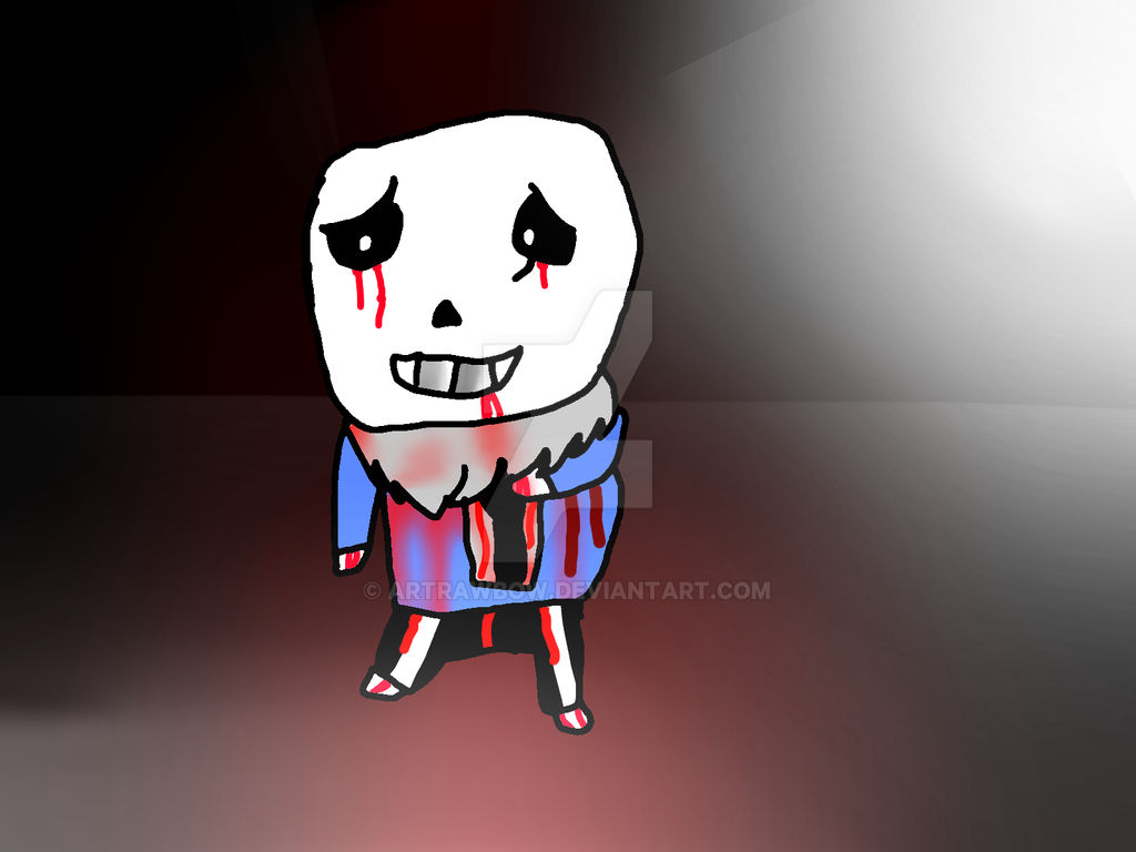 Bleeding Sans by ArtRawbow on DeviantArt