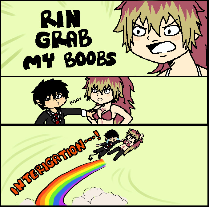 RIN GRAB MY BOOBS