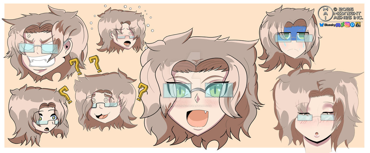 OC Aki Kaze Facial Expressions By MidnightashesInc On DeviantArt oc-aki-kaze-facial-expressions-by-midnightashesinc-on-deviantart