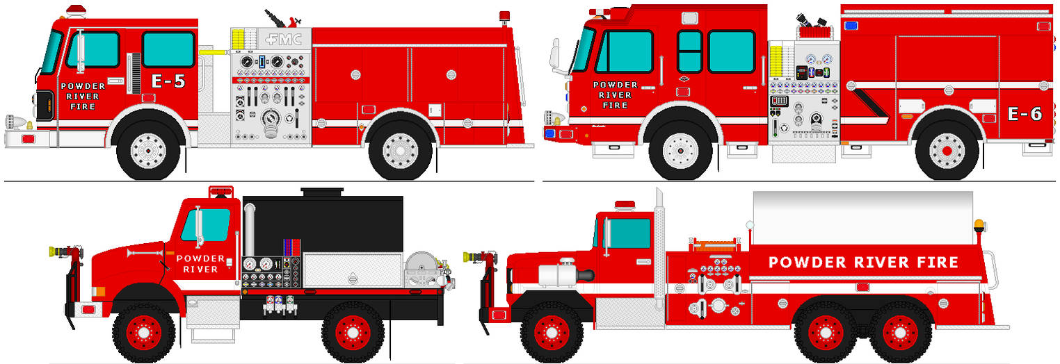Powder River Fire Powder River Fire Department by Jolly-Green-Giant94 on DeviantArt