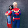 Ms. Marvel + Captain Marvel