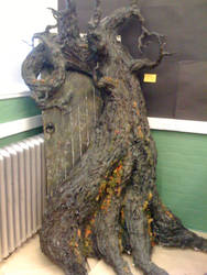 Tree A-level sculpture