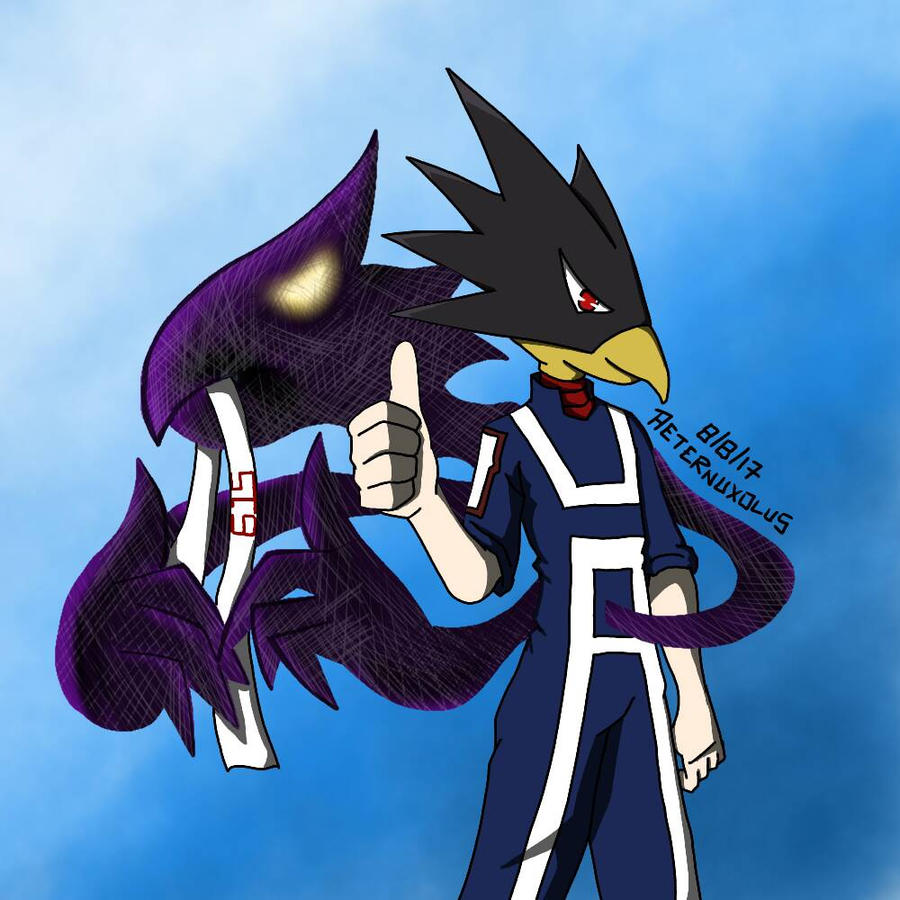 Fumikage Tokoyami and Dark Shadow by Aeternuxolus on DeviantArt