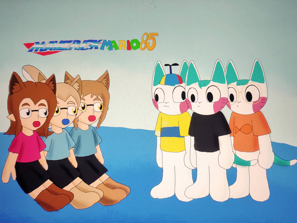 Rico kids meet Karen kids by MaverickMario85 on DeviantArt