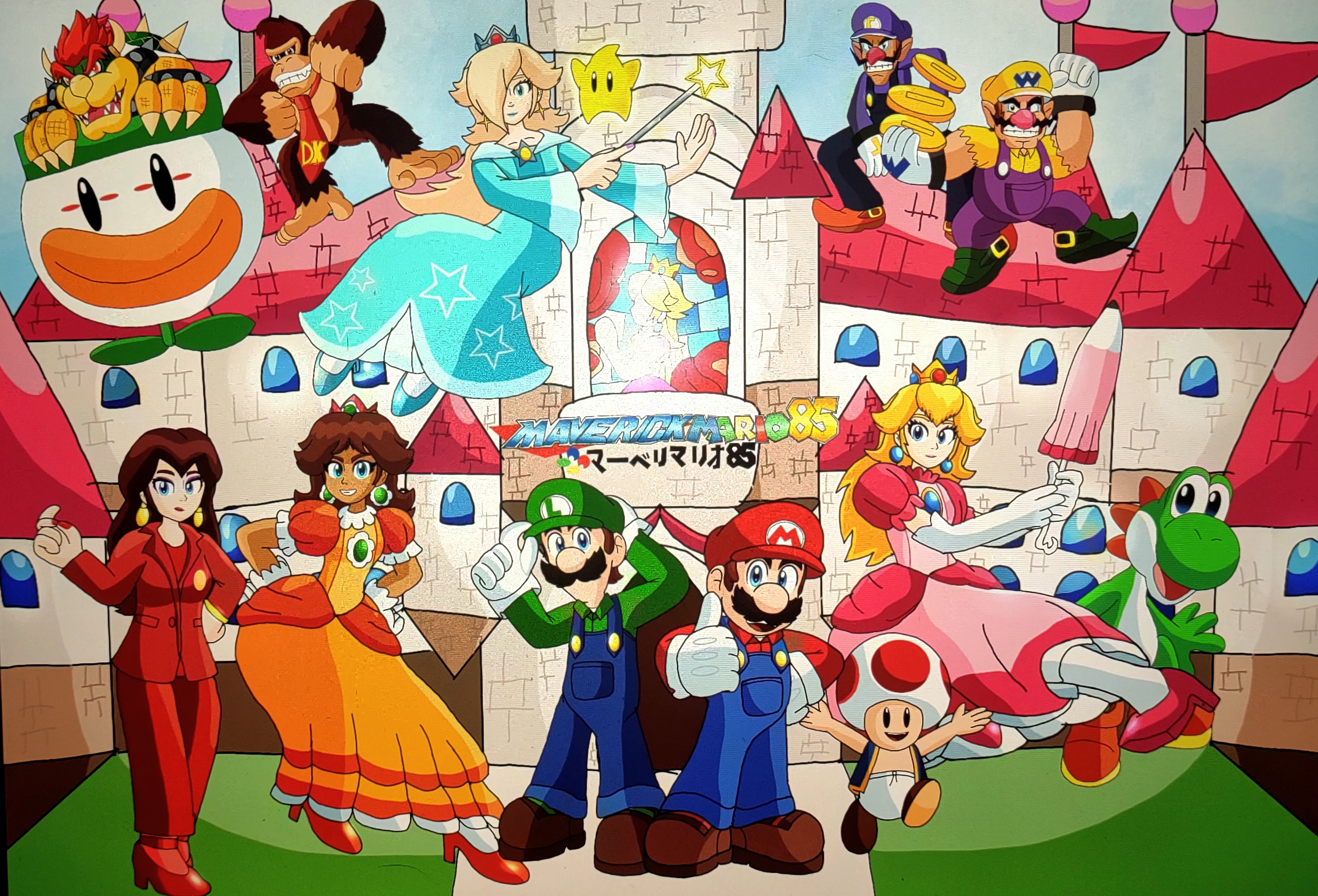 Mario Cartoon Deviantart Super Mario (MaverickMario85 AU) by MaverickMario90 on DeviantArt