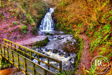 Glenoe Waterfall