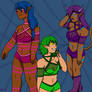 Alex, Novela and Jaybird