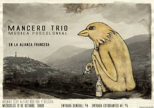 mancero trio (afiche)