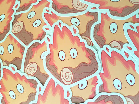 Calcifer Stickers