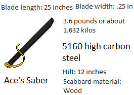 Ace's Saber