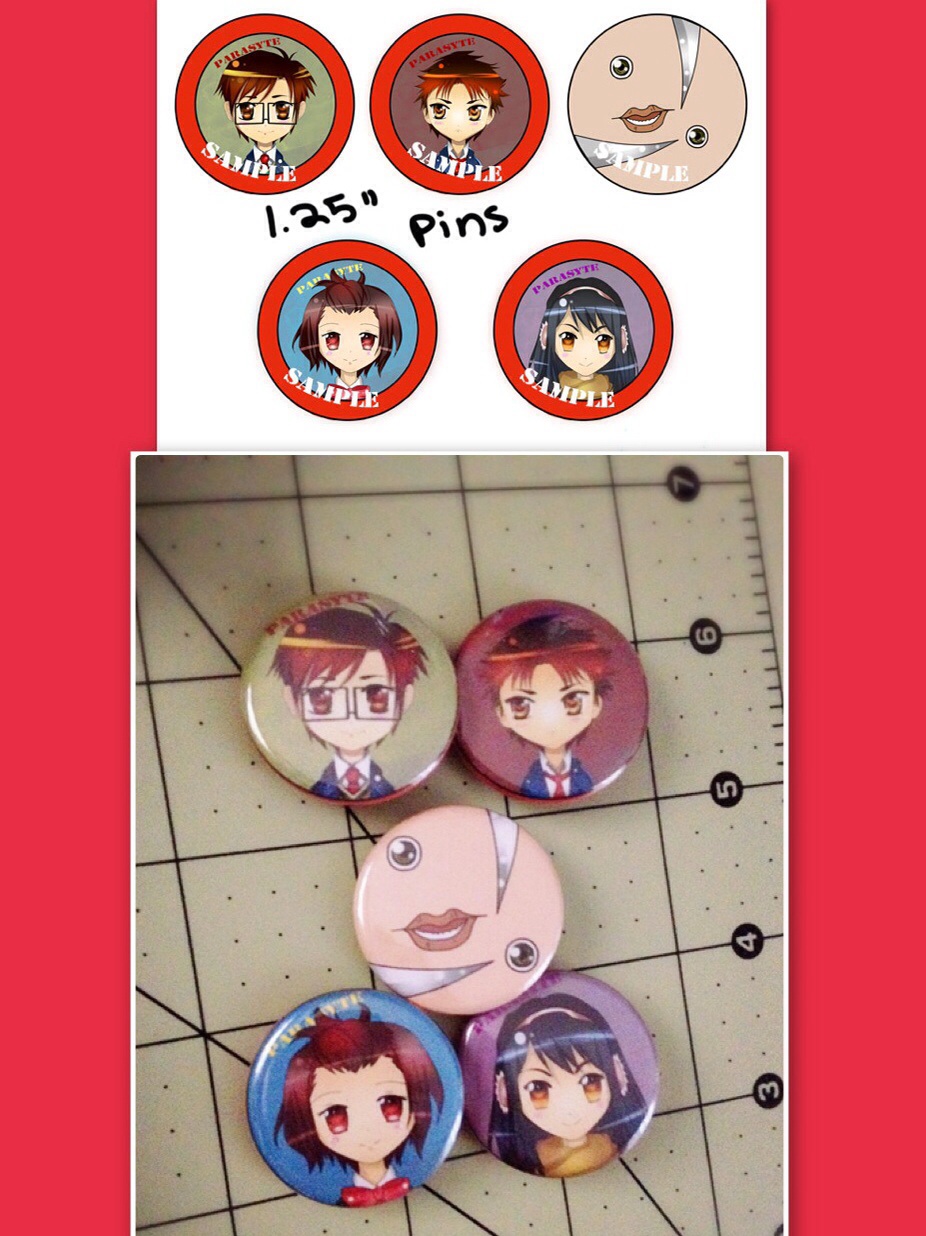 Parasyte The Maxim Pin Set [AVAILABLE]