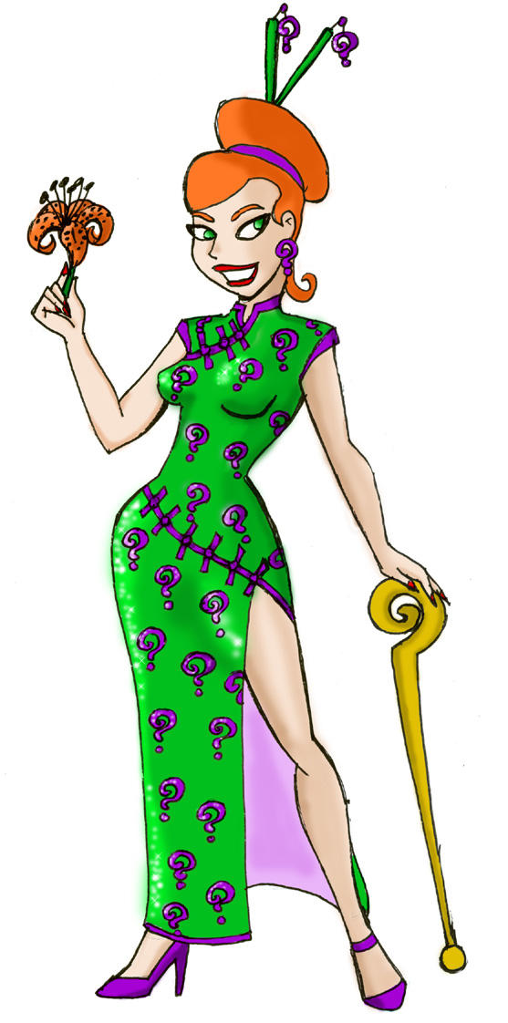 Query - the Riddler's Girl by theprincessbee on DeviantArt
